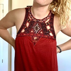 beaded boho summer dress!